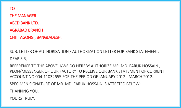 Authorization Letter for Bank (How to Write it + 6 Free Samples)