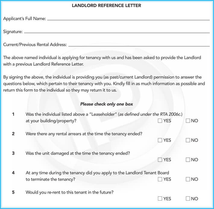 How To Write A Rental Reference Letter For A Friend