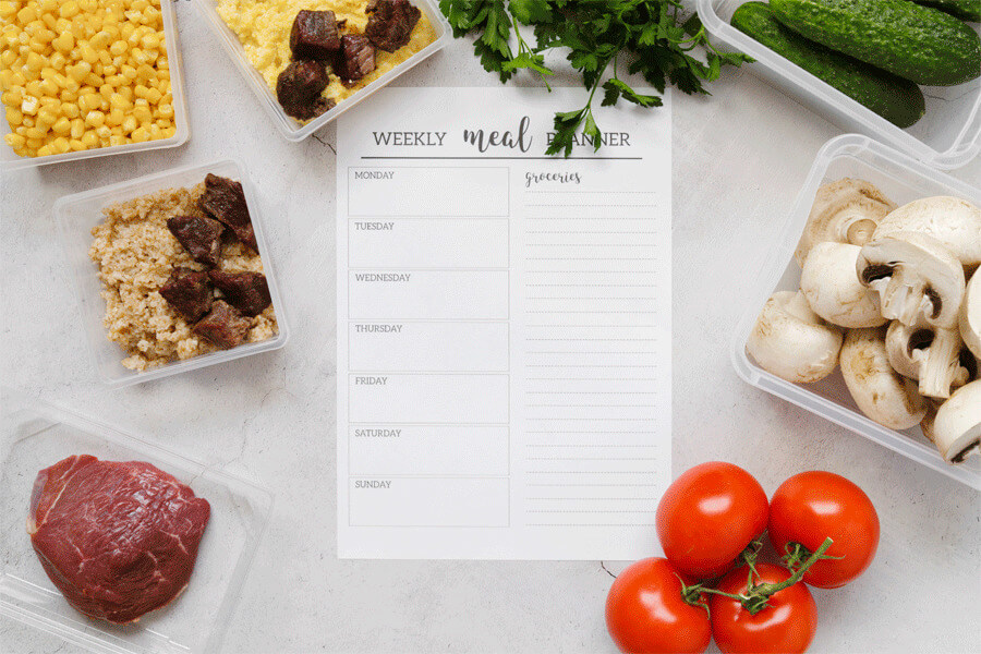 Free Printable Weekly Meal Planner Templates (Word | Excel)