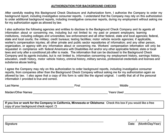 3Rd Party Authorization Form Template from www.wordtemplatesonline.net