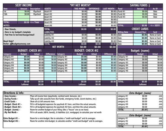 debt payoff worksheet pdf