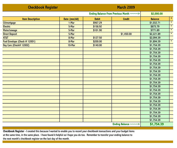 Organize your household finances with this printable budget template