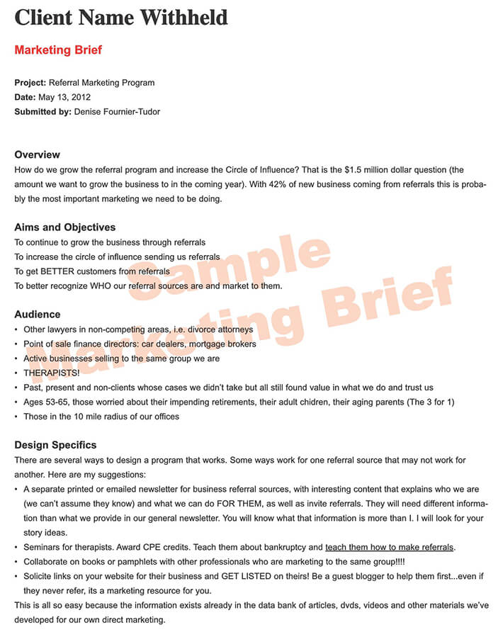  digital marketing brief template 1