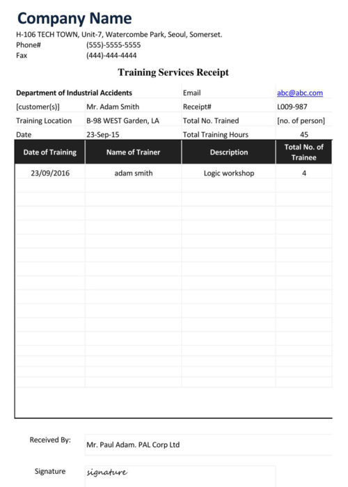 9-free-personal-training-receipt-bill-templates