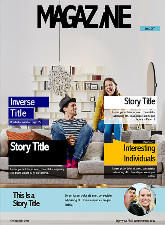 magazine-template-free-download-database