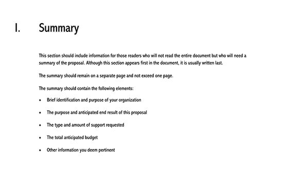 sample of written business proposals pdf 01