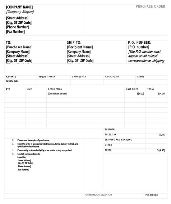 microsoft purchase order template 01