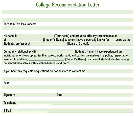 recommendation letter for scholarship 02
