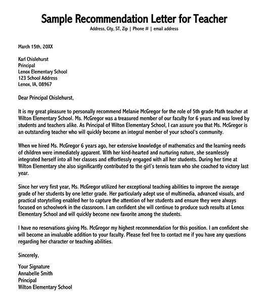 38 Best Letter Of Recommendation Examples How To Ask Write 38 Best Letter Of Recommendation Examples How To Ask Write