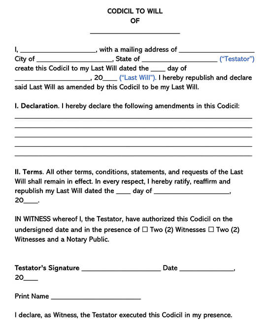 free-will-codicil-template-printable-templates