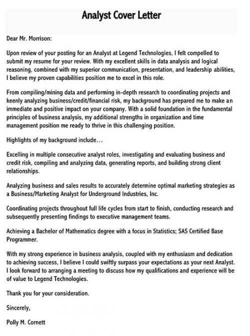  cover letter sample for job application in word format