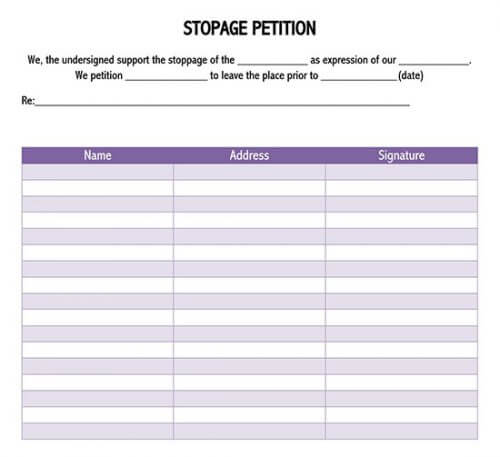 20  Free Petition Templates Forms (Editable) 20  Free Petition Templates Forms (Editable)