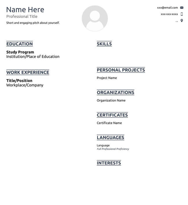 Administrative Assistant Resume Template 06