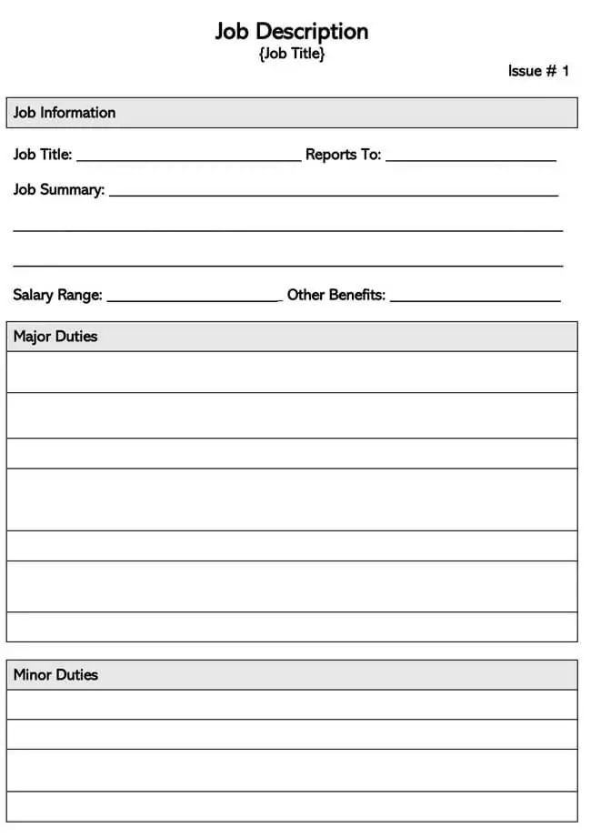26 Free Job Description Templates (Guide with Examples)