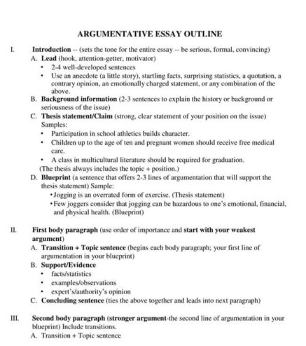 How to Write an Essay Outline (21 Examples - Templates)
