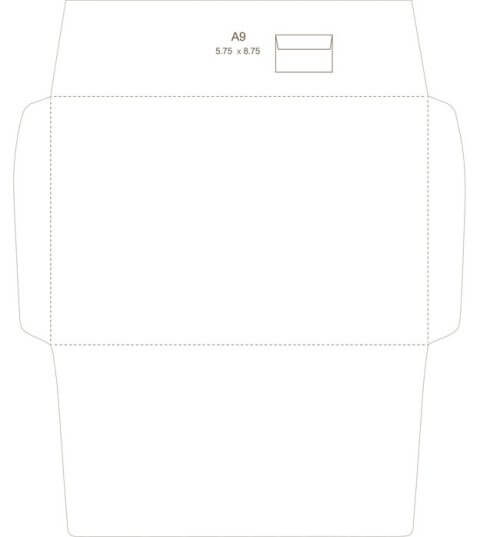 Free Printable Envelope Address Templates in Every Size