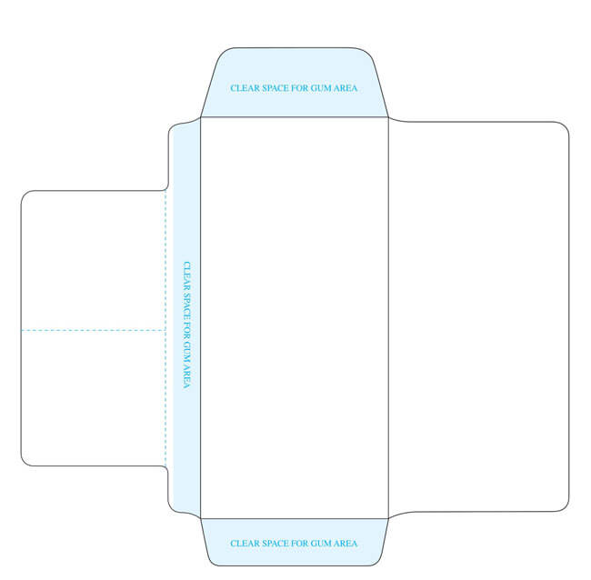 Great Downloadable Inside and Outside View Envelope Template 01 for Pdf File