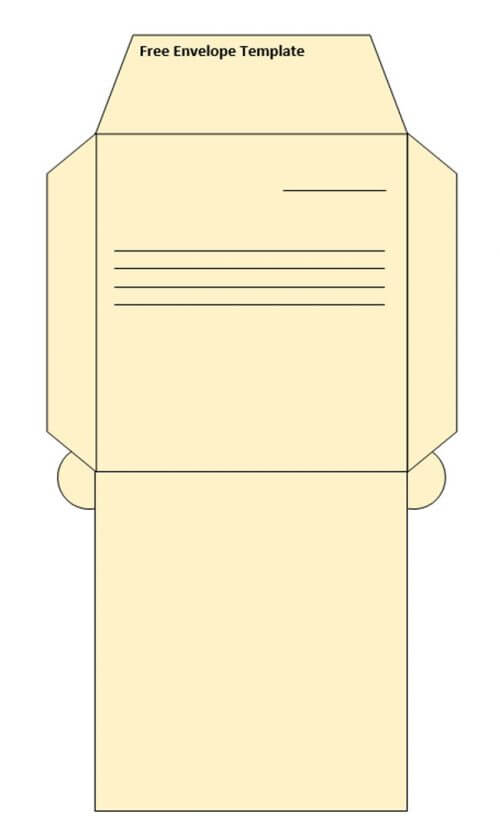 Free Printable Envelope Address Templates in Every Size