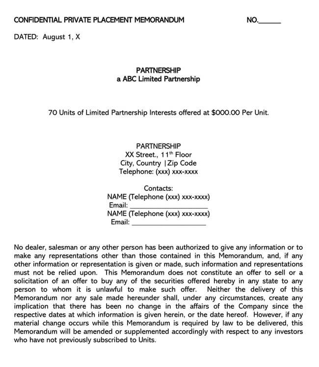 PDF Version of Private Placement Memorandum