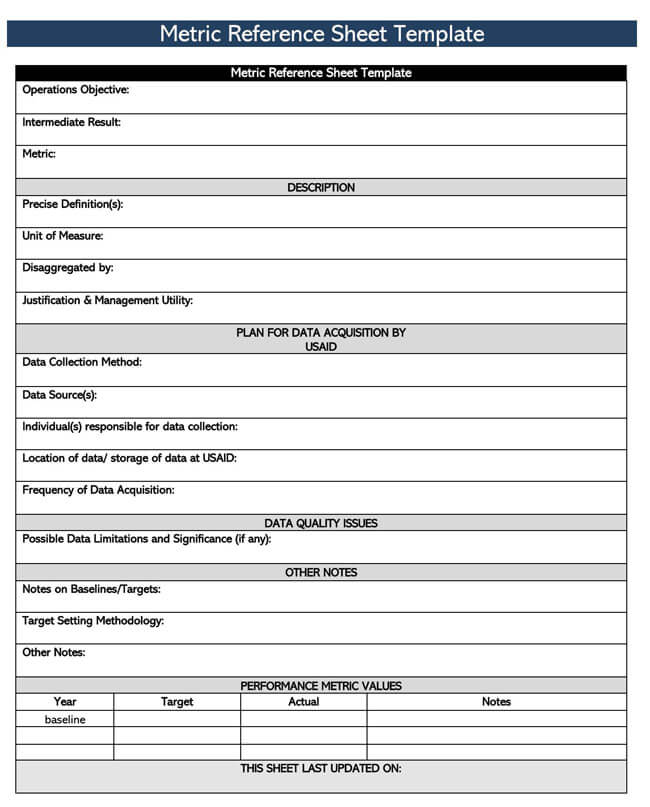 Reference Page Template 20