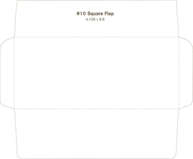 50 free envelope templates in every size pdf word