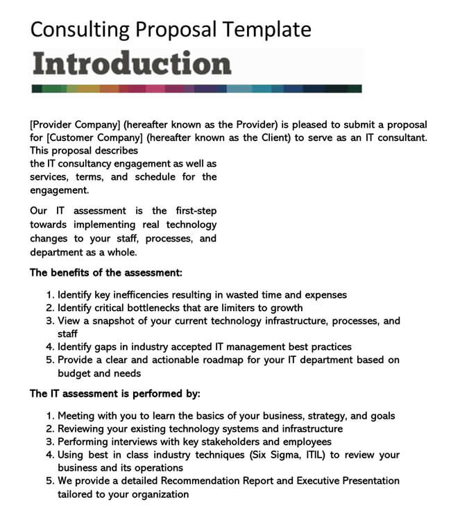 Consulting Proposal Template 06