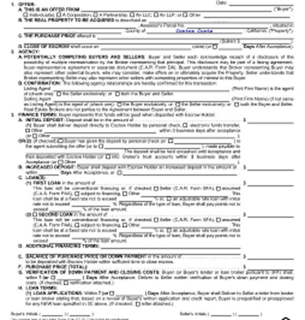 Free Commercial Real Estate Purchase Agreement Template 03