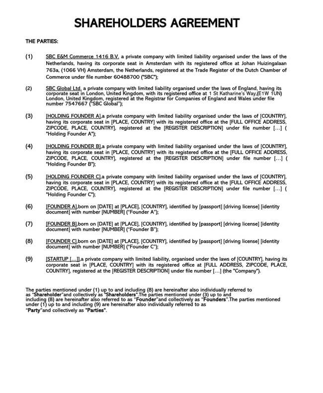 Stock Purchase Agreement Templates 07