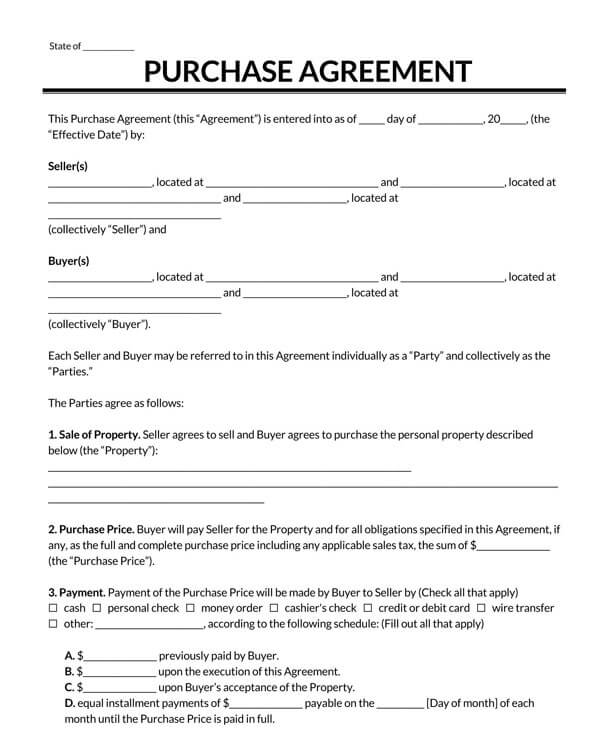 Business Purchase Agreement PDF 04