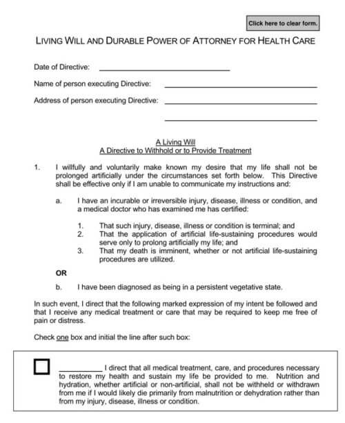 Idaho-gov-Advance-Directive-Form