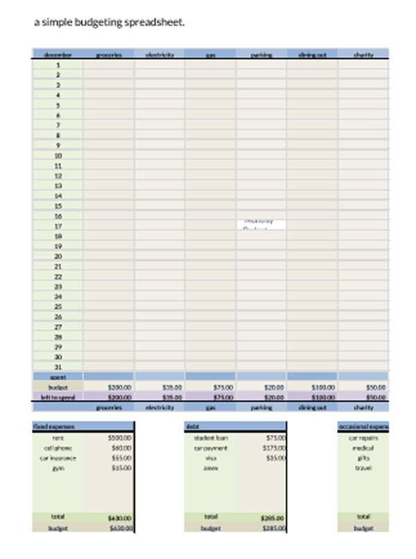 Download Free Monthly Budget Template in Word03