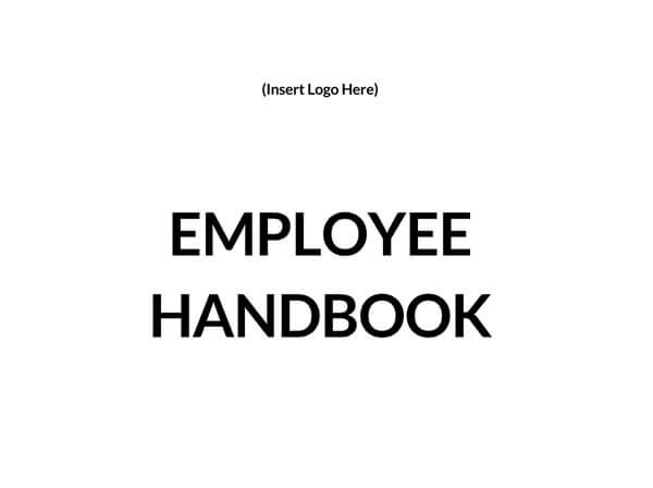 Free Comprehensive Policies Reference Employee Handbook Example for Word Format