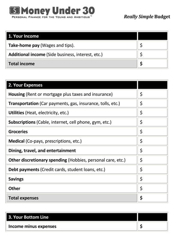 Download Free Monthly Budget Template in Word05