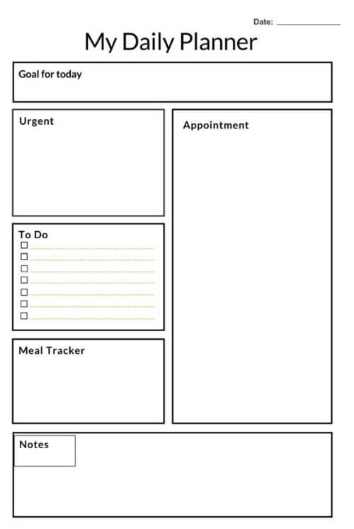 ree printable daily planner 2021 