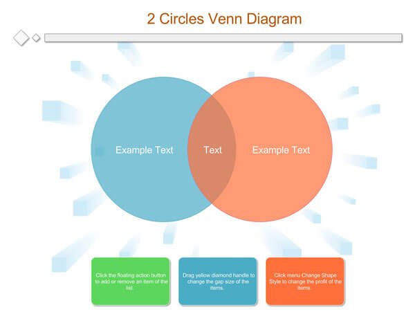 Free Venn Diagram Template - Downloadable PDF