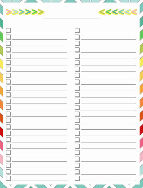 Example Checklist Templates for Project Management