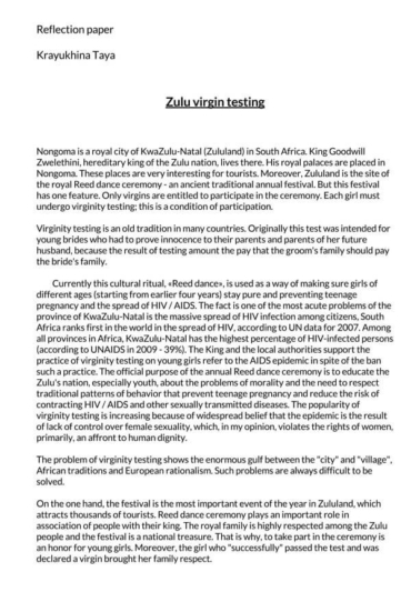 How to Write a Reflective Essay | 48 Essay Examples