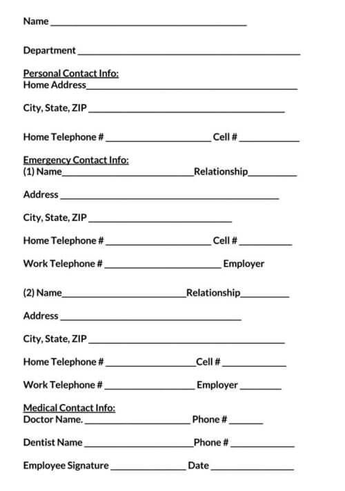Emergency-Contact-Information-Form-of-Employee