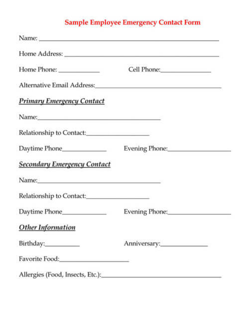Sample-Employee-Emergency-Contact-Form