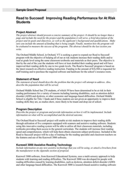 35 Successful Grant Proposal Examples How To Write 35-successful-grant-proposal-examples-how-to-write