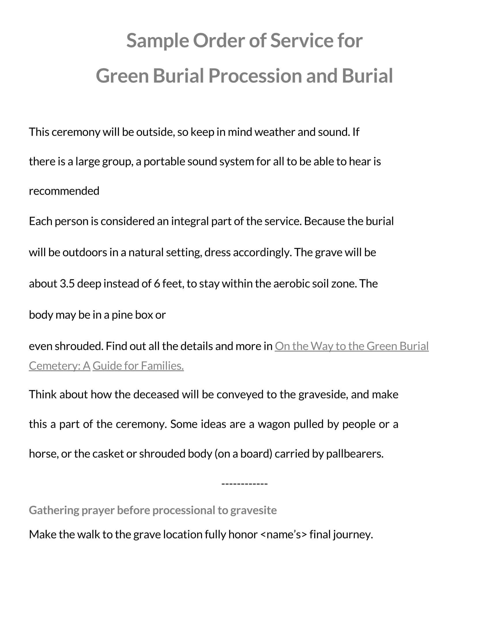 free microsoft word funeral templates