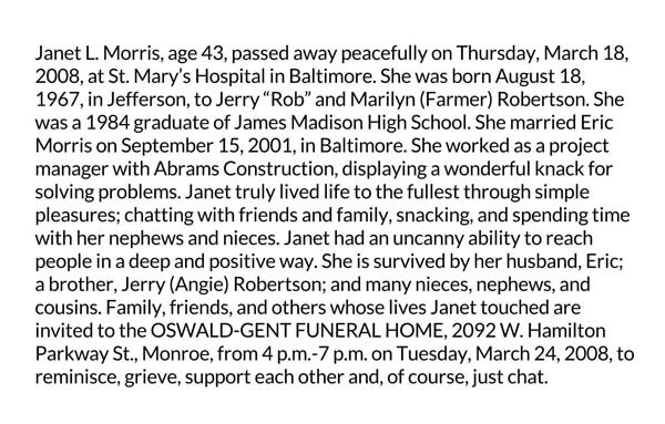 free obituary template for mother