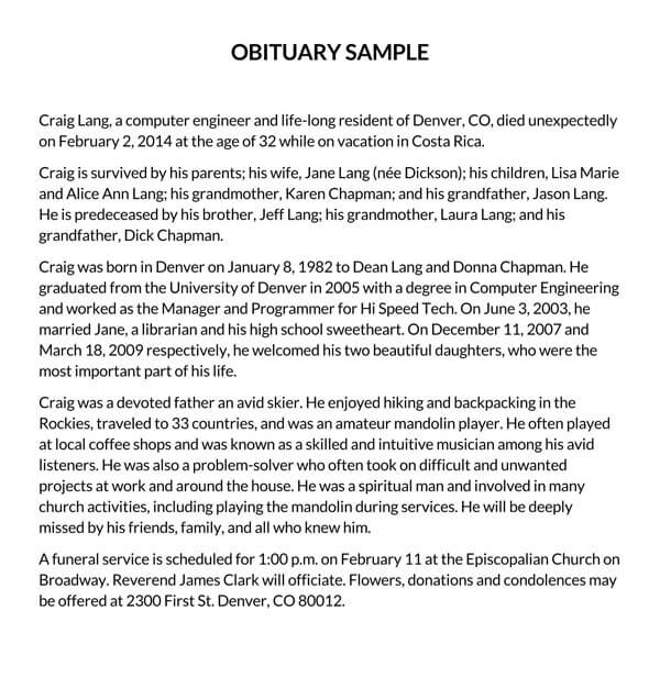fill in the blank obituary template