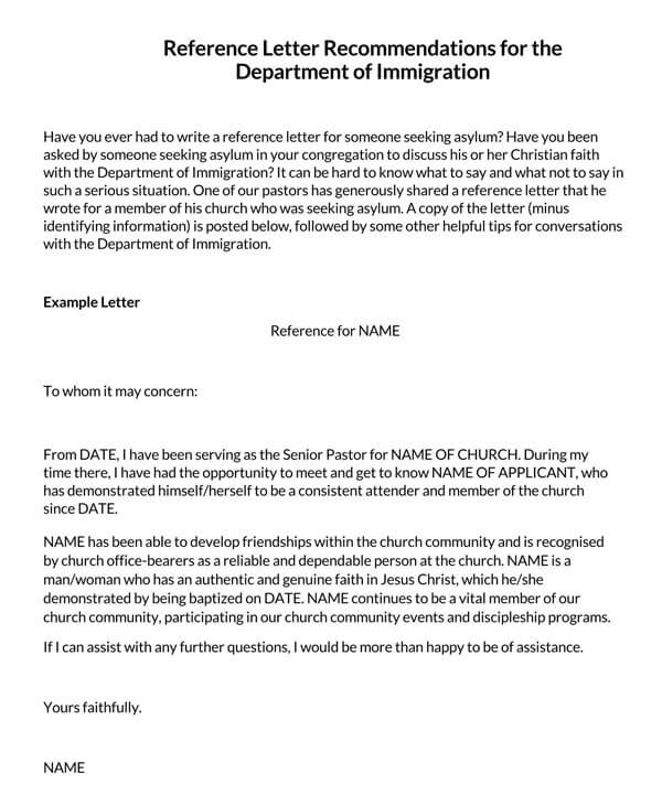 Printable moral character letter example for immigration (free)