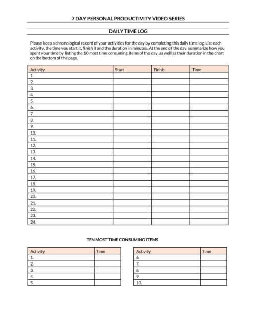 daily work log sheet templatedaily work log sheet template