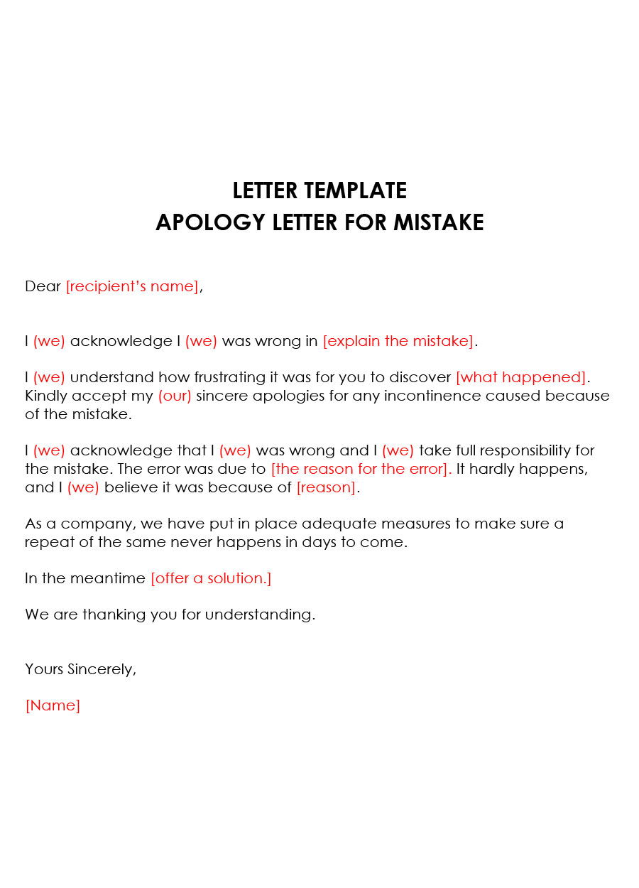 apology letter for mistake to friend