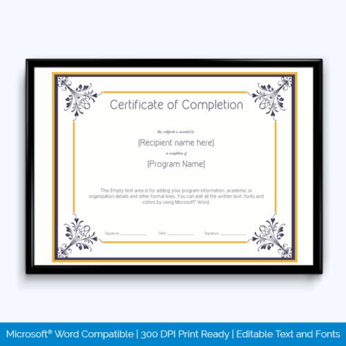 Free Printable Award Certificate