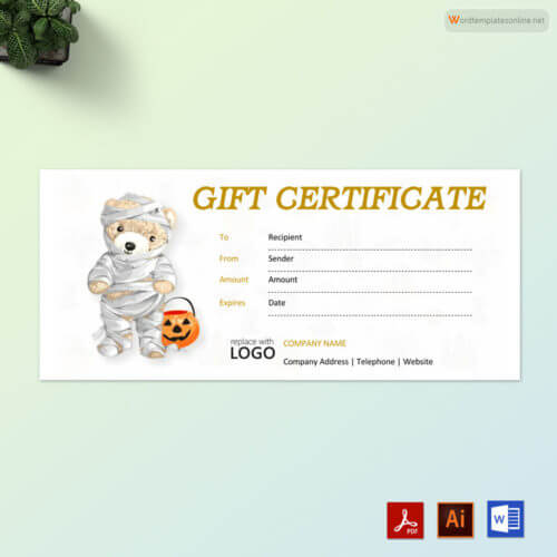 Free Gift Certificate Template PDF