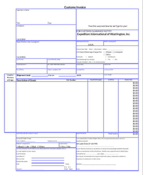 40 free blank invoice templates excel word edit print