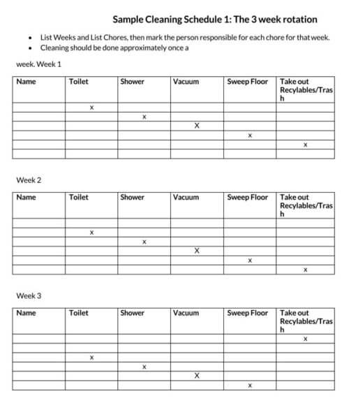 daily cleaning checklist pdf